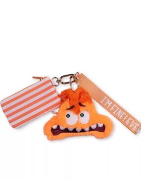 Disney Parks Inside Out 2 Anxiety Two-Pouch Wristlet.